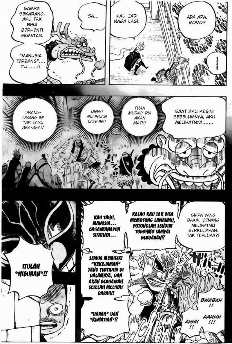 One Piece Chapter 725 Gambar 8
