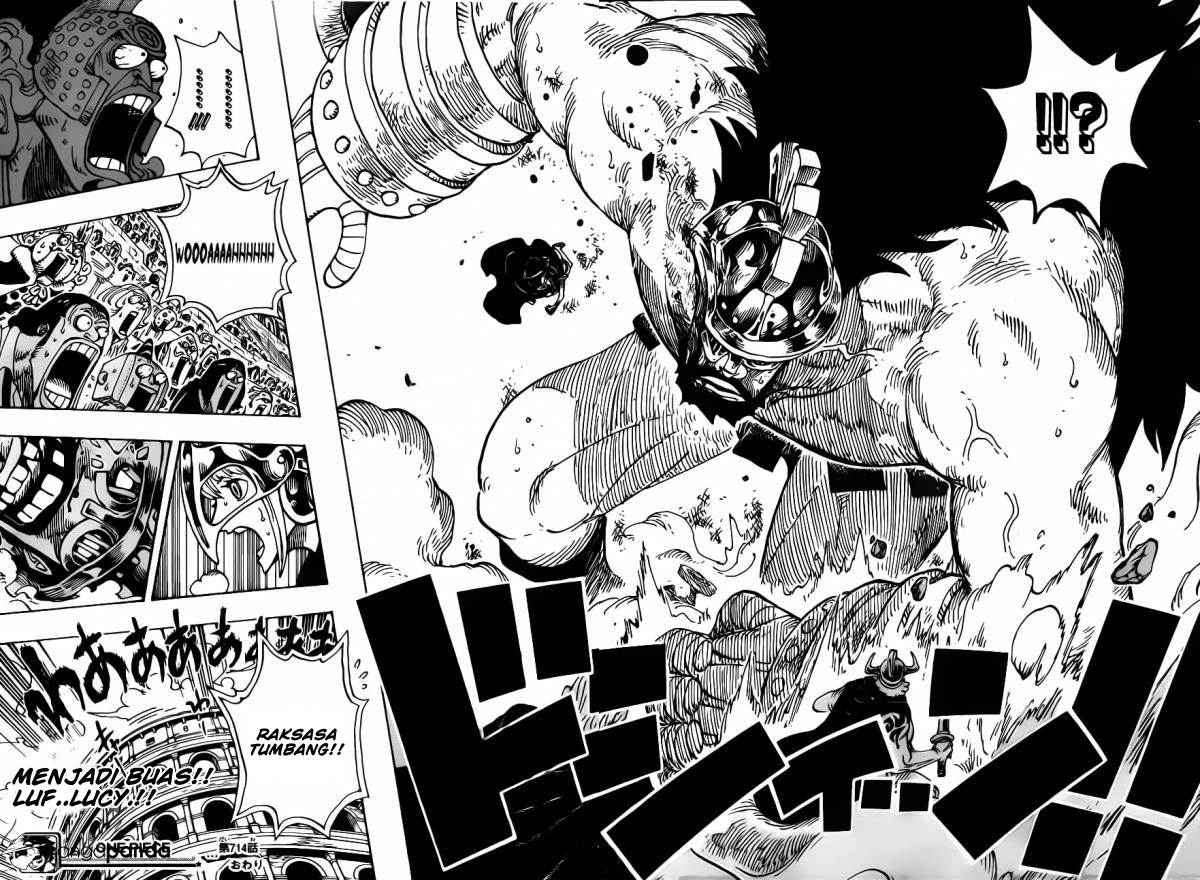 One Piece Chapter 714 Gambar 18