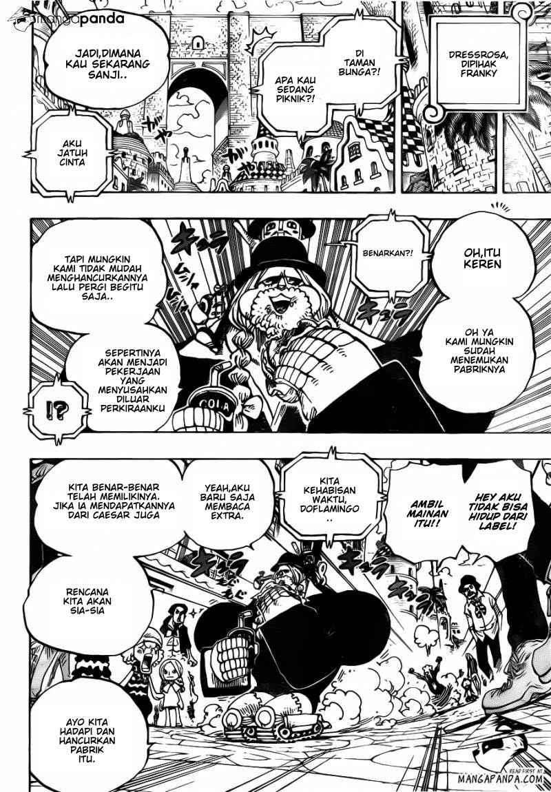 One Piece Chapter 713 Gambar 13