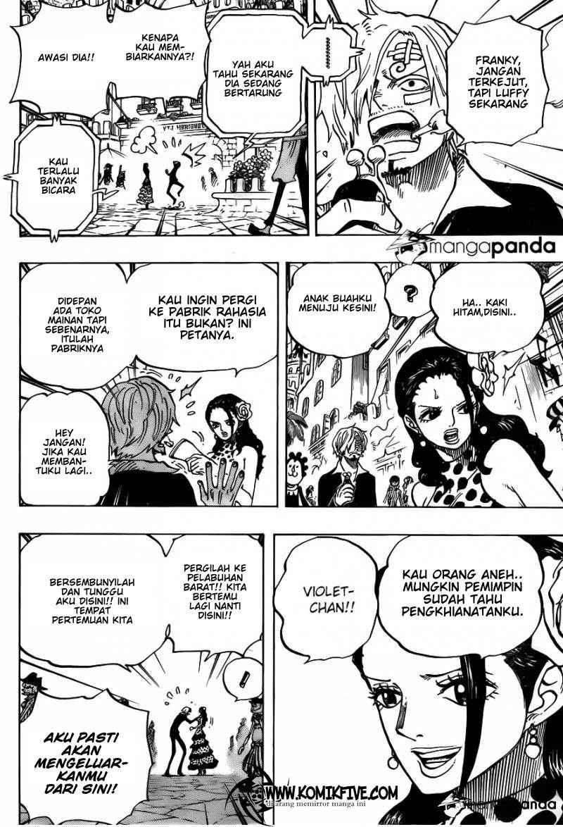 One Piece Chapter 713 Gambar 15