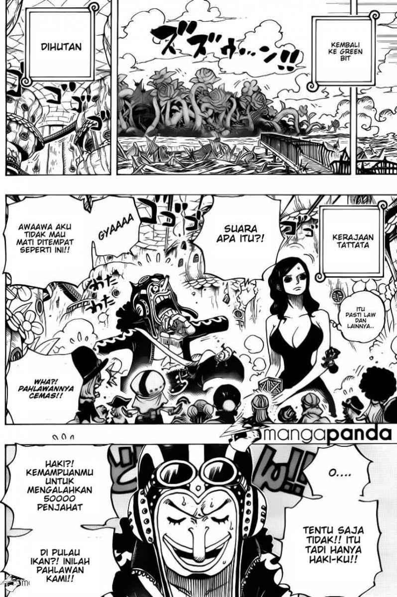 One Piece Chapter 713 Gambar 17