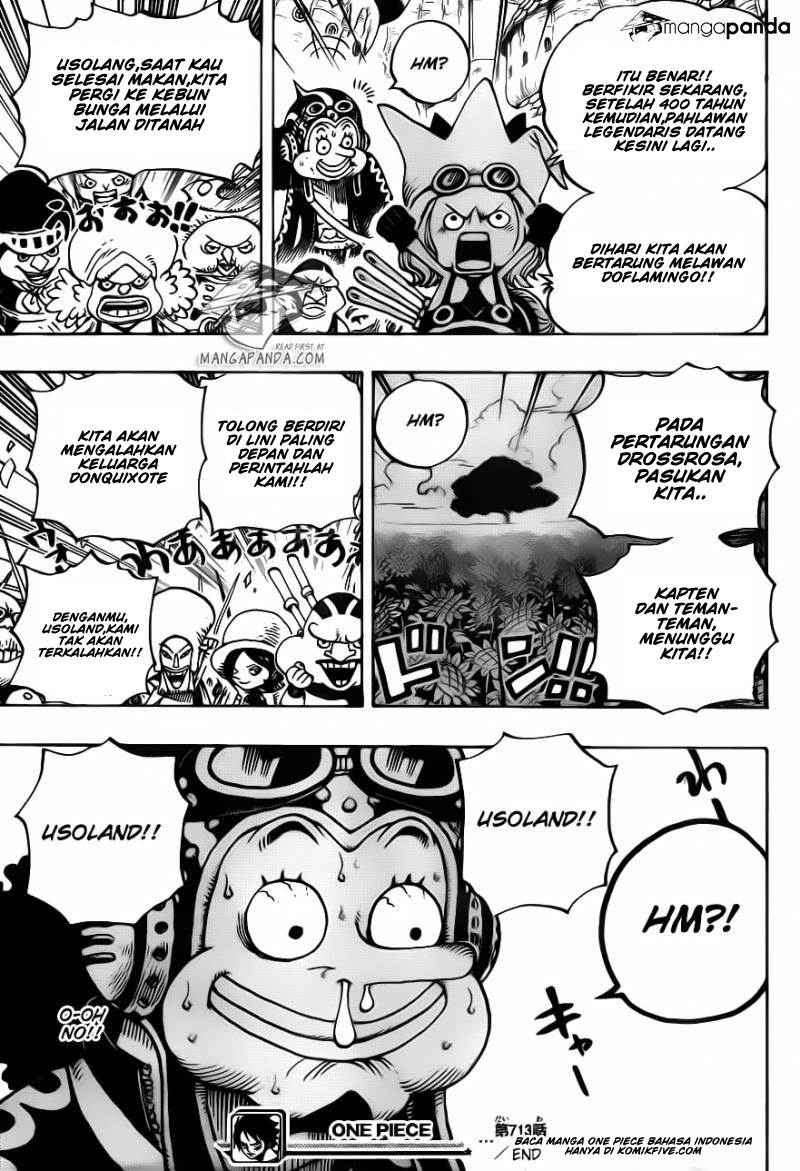 One Piece Chapter 713 Gambar 20