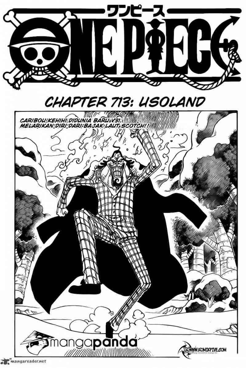 One Piece Chapter 713 Gambar 3