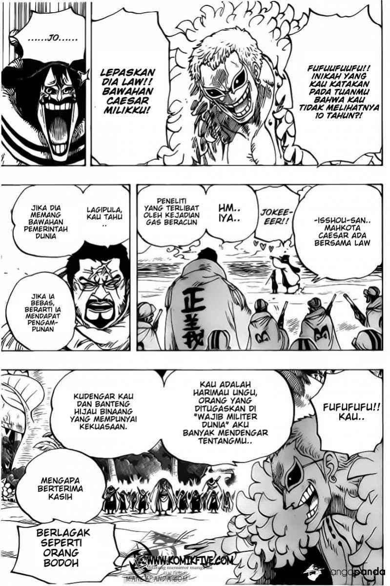 One Piece Chapter 713 Gambar 5