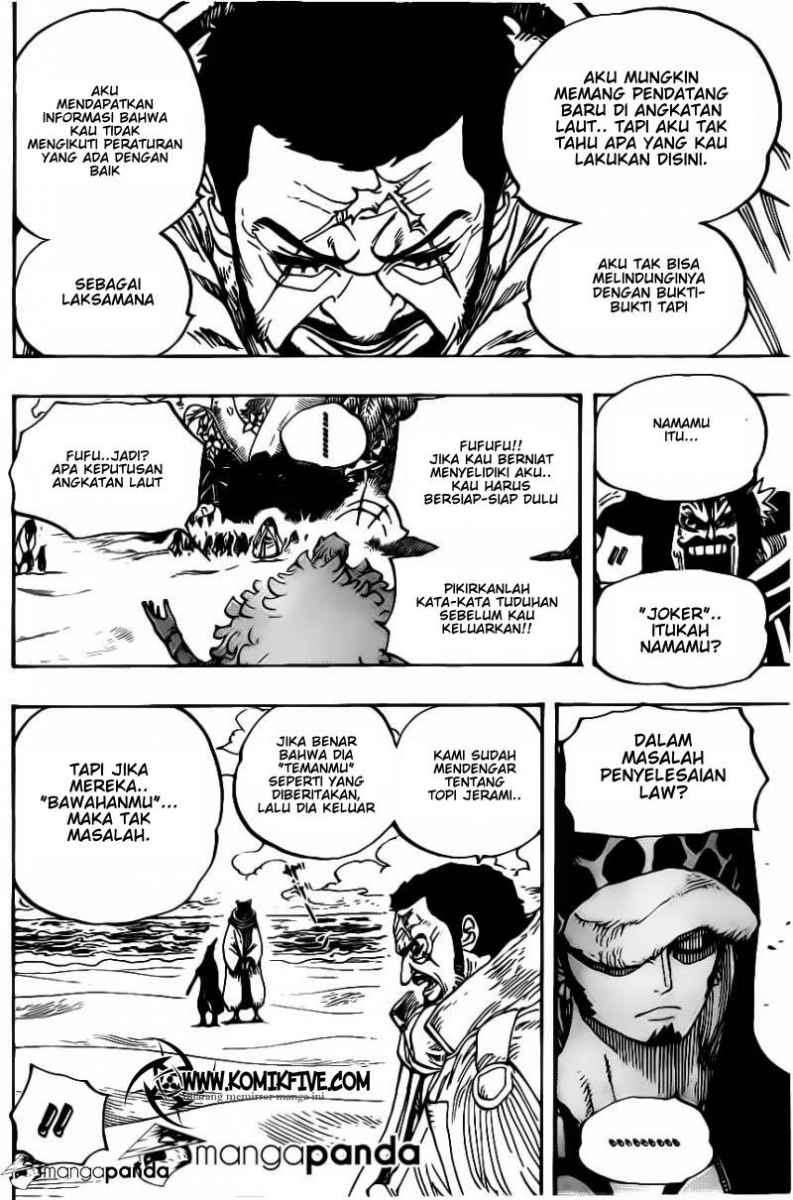 One Piece Chapter 713 Gambar 6