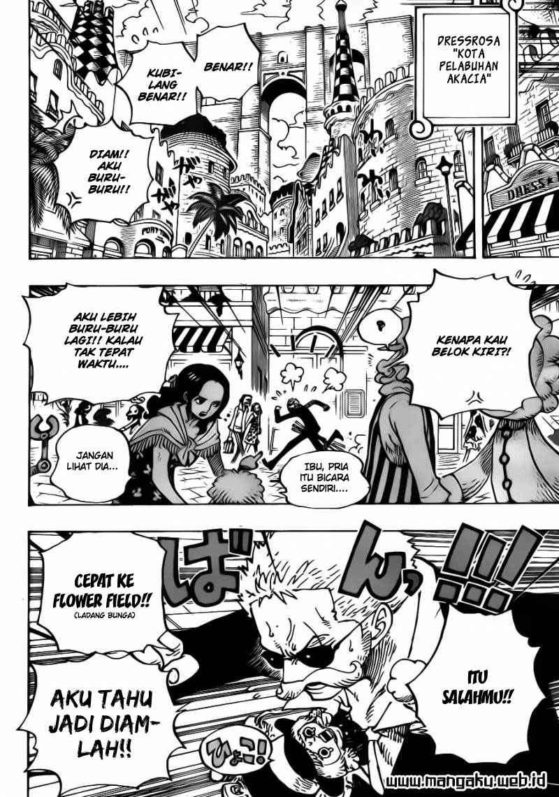 One Piece Chapter 711 Gambar 11