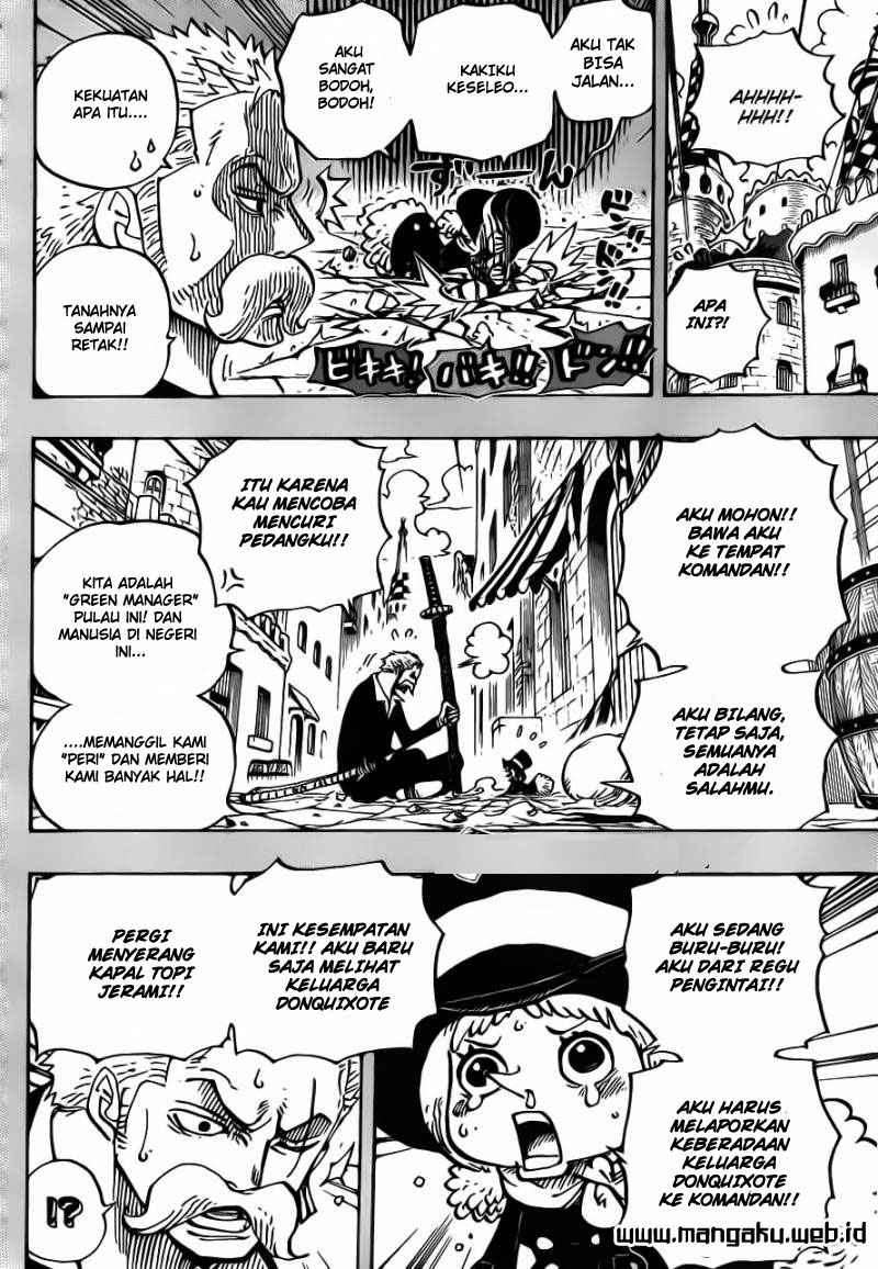 One Piece Chapter 711 Gambar 13