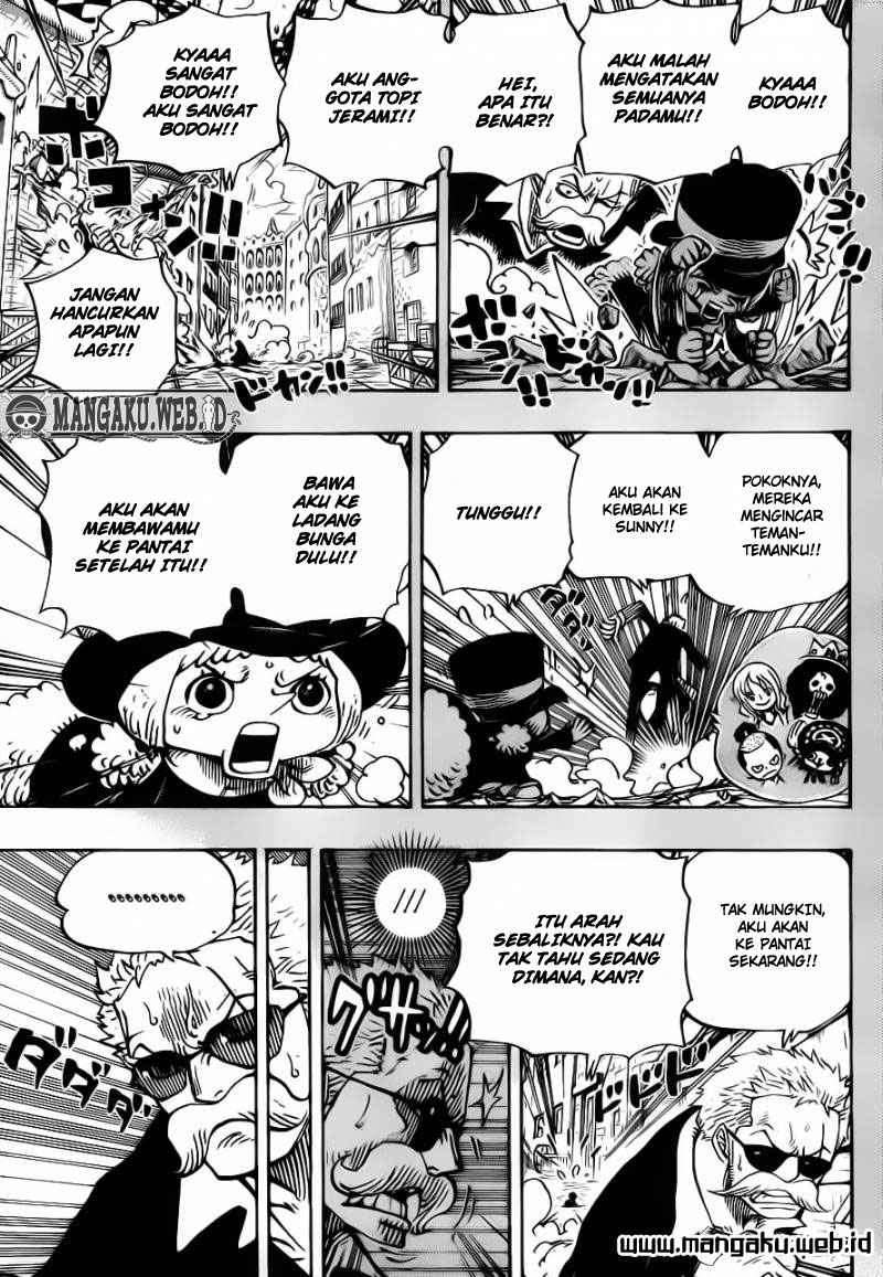 One Piece Chapter 711 Gambar 14