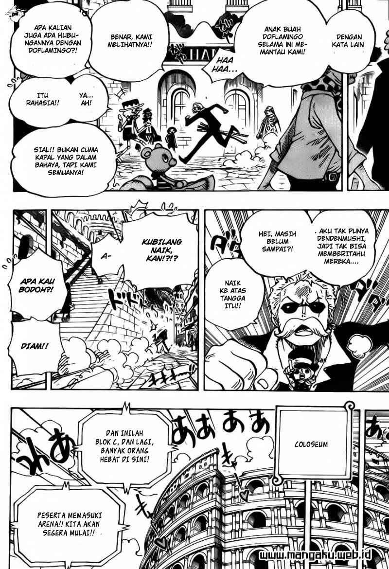 One Piece Chapter 711 Gambar 15