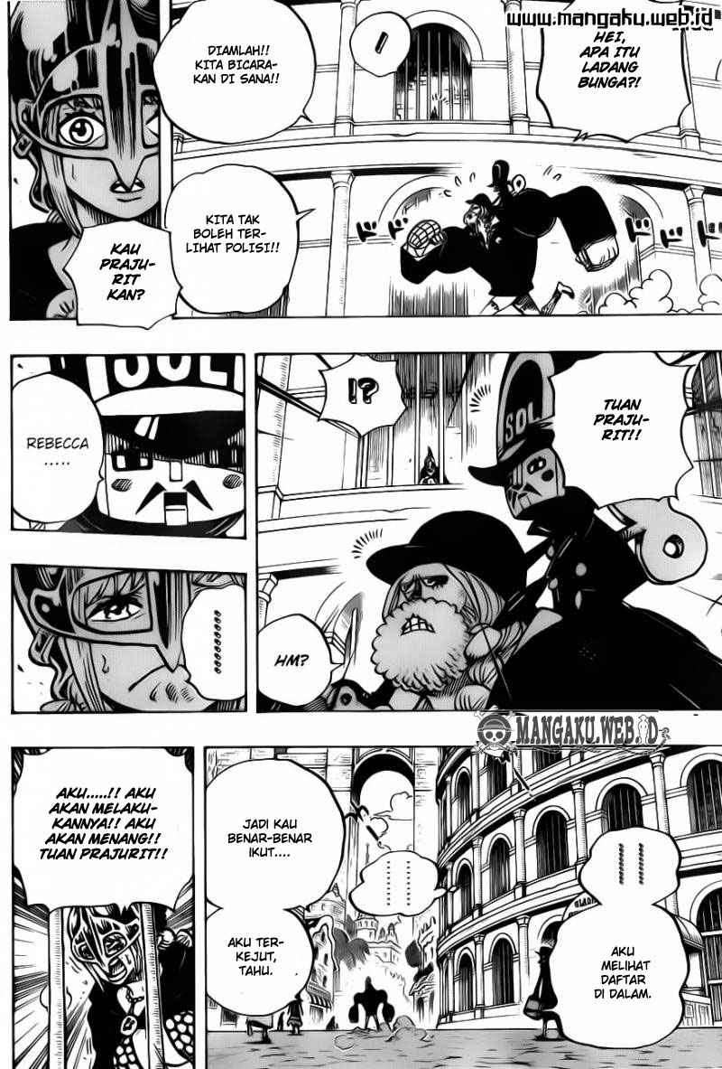 One Piece Chapter 711 Gambar 17
