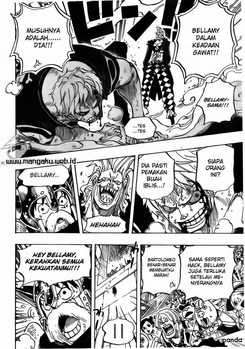 One Piece Chapter 709 Gambar 11