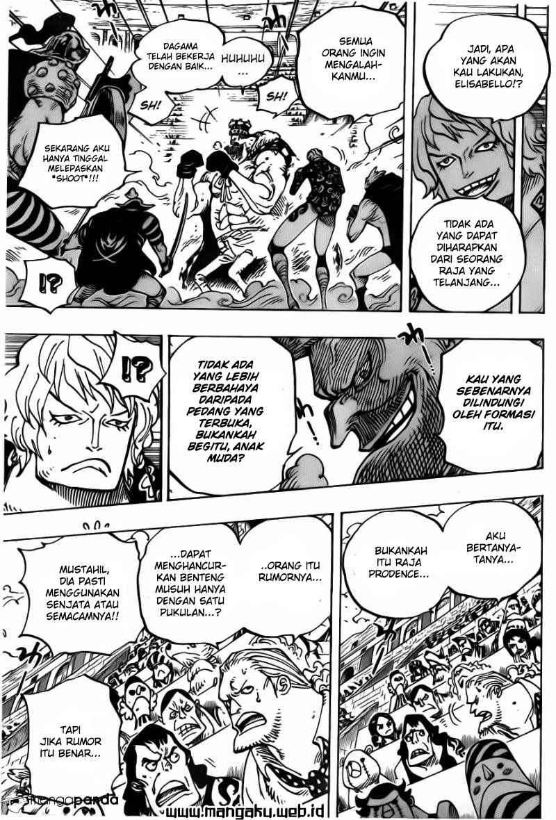 One Piece Chapter 709 Gambar 12