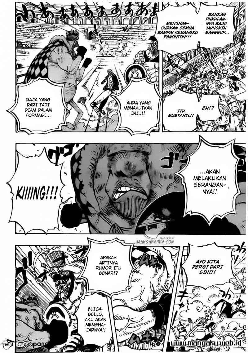 One Piece Chapter 709 Gambar 13