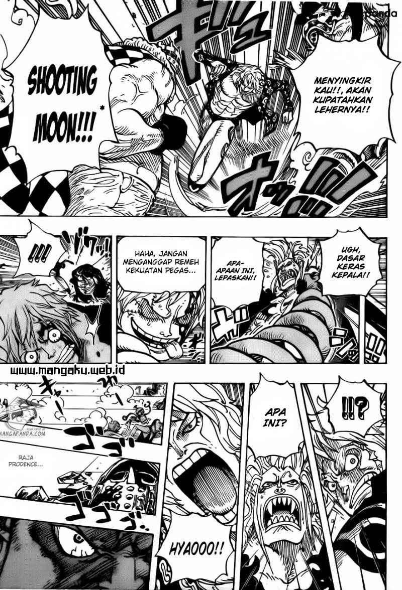 One Piece Chapter 709 Gambar 14