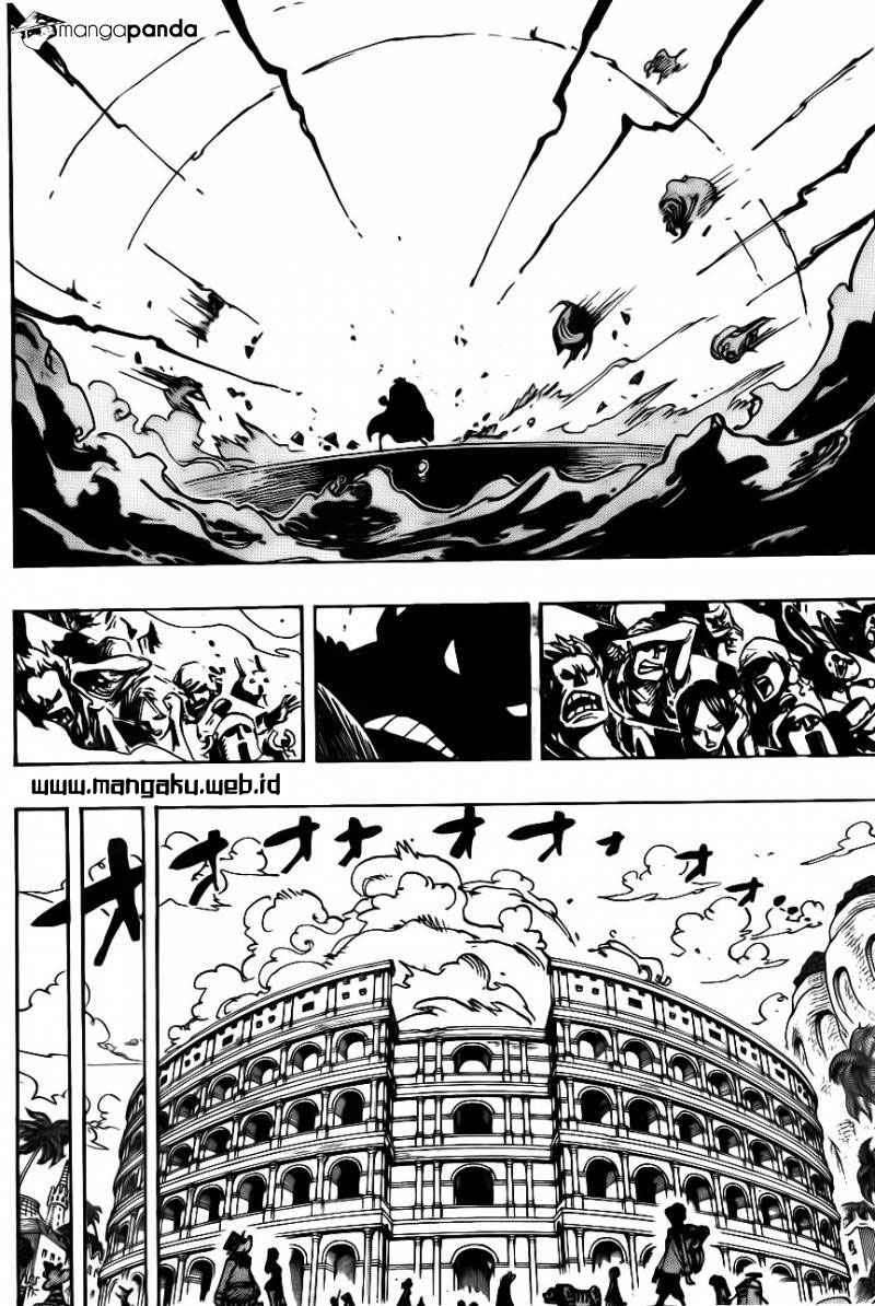 One Piece Chapter 709 Gambar 16