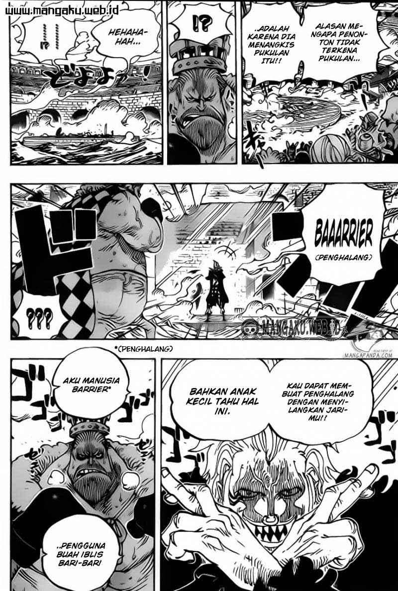 One Piece Chapter 709 Gambar 18