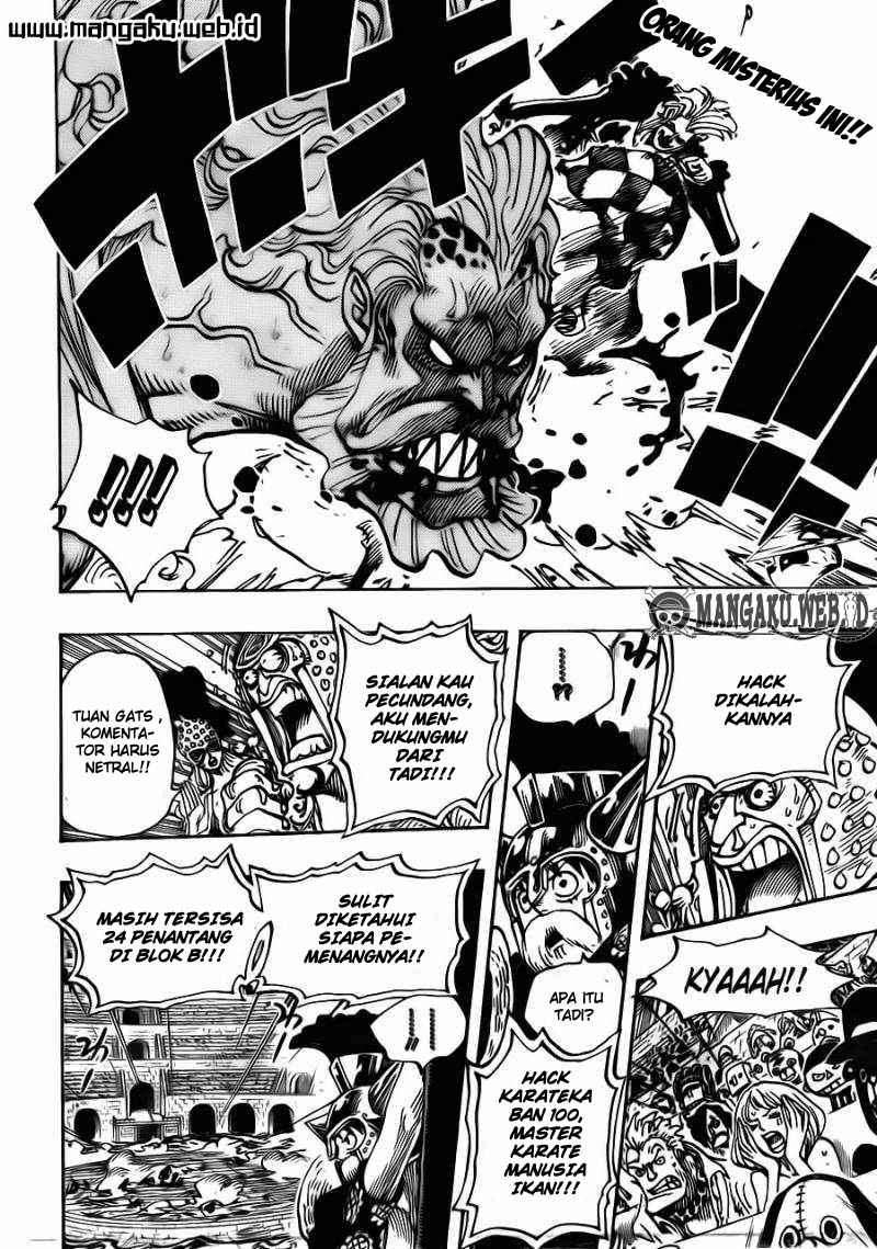 One Piece Chapter 709 Gambar 5
