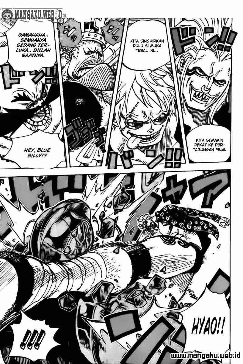 One Piece Chapter 709 Gambar 6