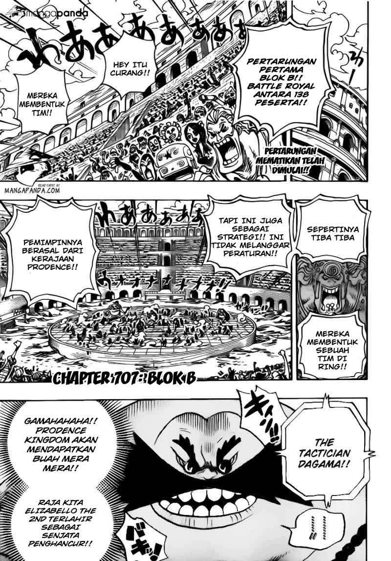 One Piece Chapter 707 4