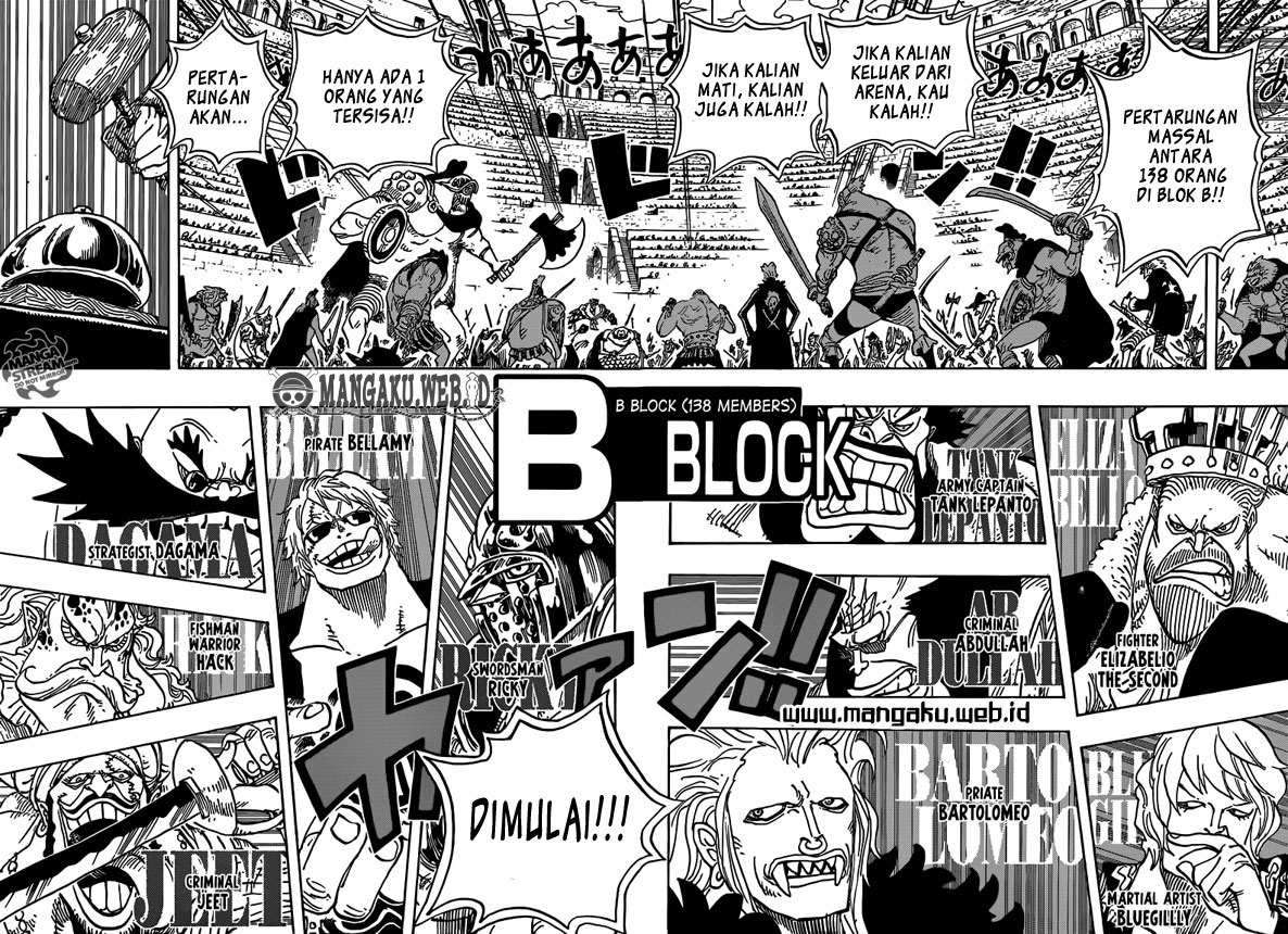 One Piece Chapter 706 Gambar 13