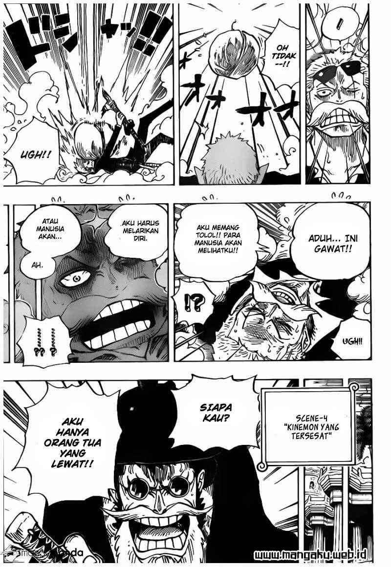 One Piece Chapter 705 Gambar 15