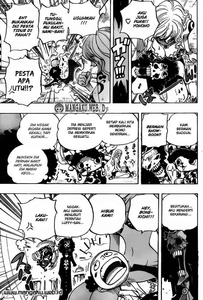 One Piece Chapter 705 Gambar 19