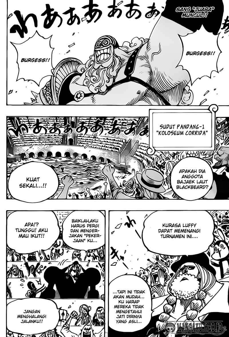One Piece Chapter 705 Gambar 4