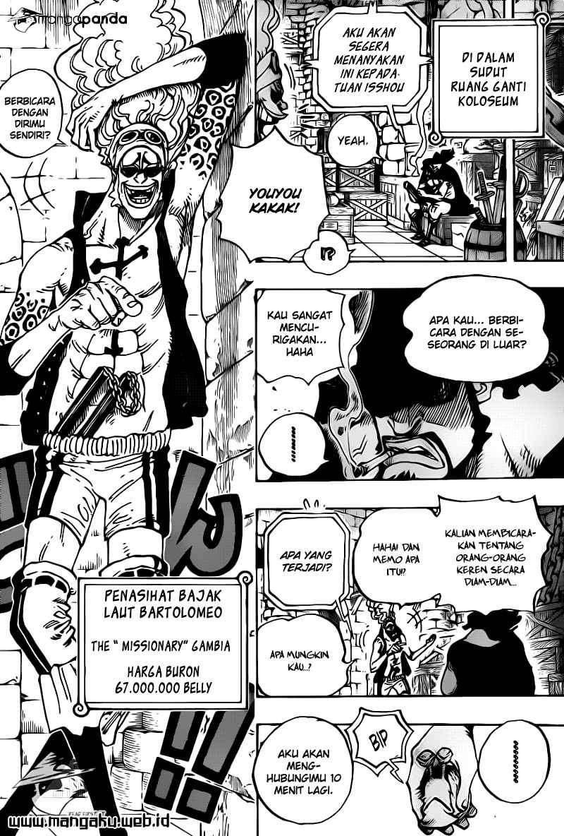 One Piece Chapter 705 Gambar 6