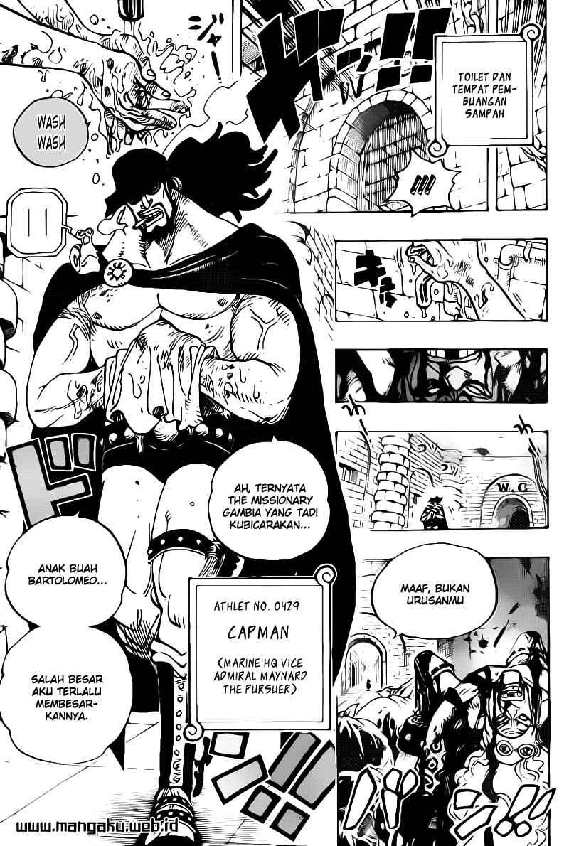 One Piece Chapter 705 Gambar 7