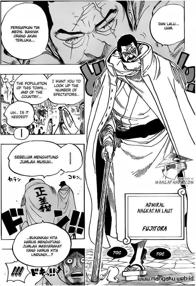 One Piece Chapter 705 Gambar 9