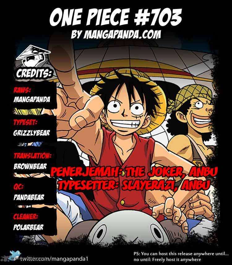 Baca Komik One Piece Chapter 703 Gambar 1