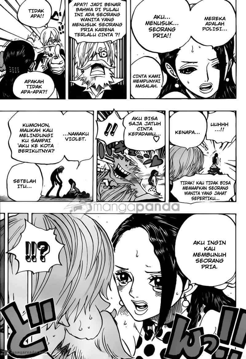 One Piece Chapter 703 Gambar 12