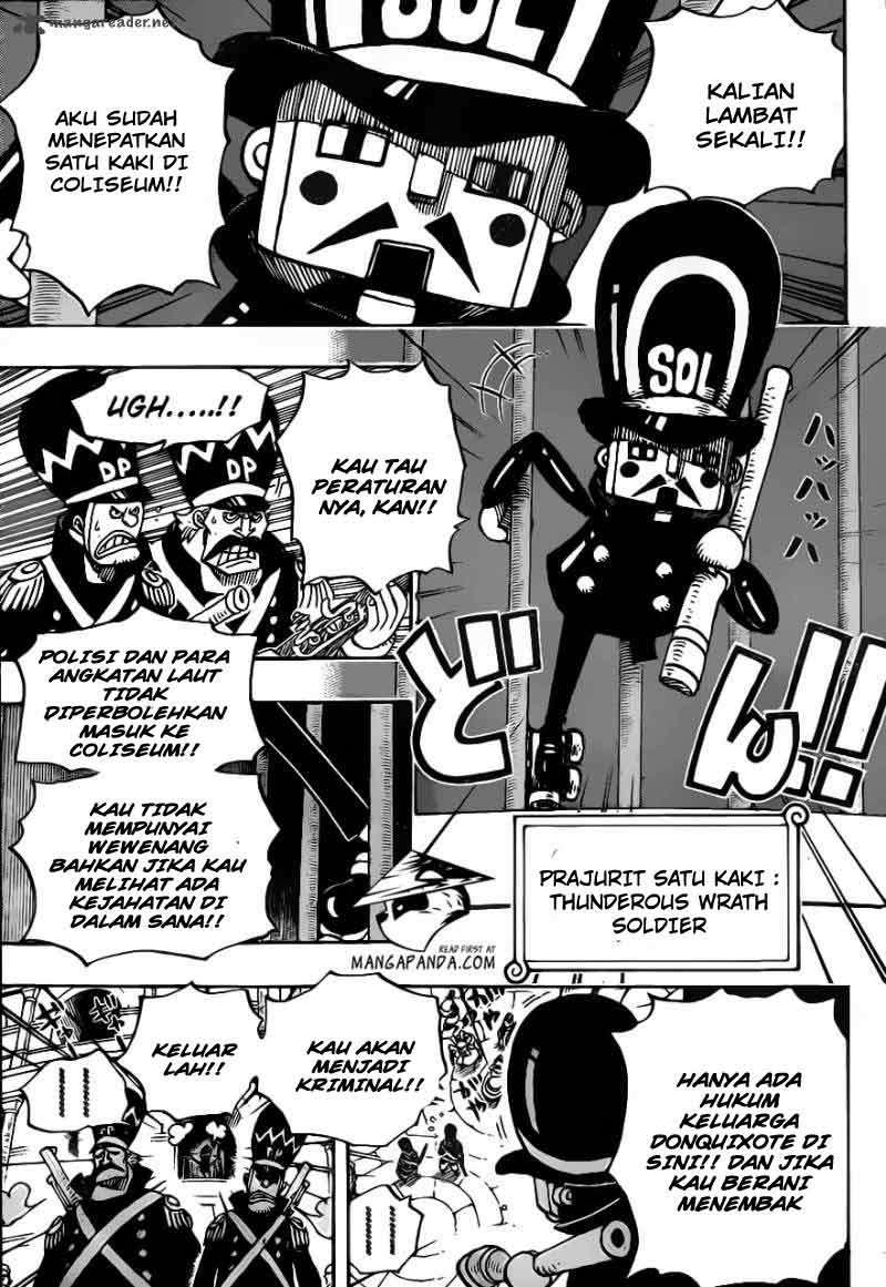 One Piece Chapter 703 Gambar 14