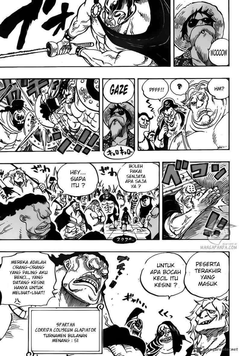 One Piece Chapter 703 Gambar 18