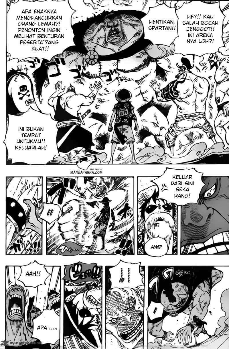 One Piece Chapter 703 Gambar 19