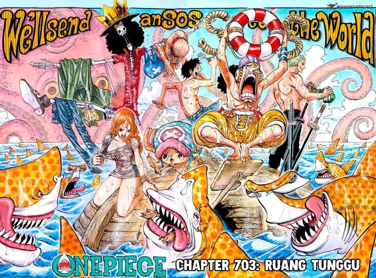 One Piece Chapter 703 Gambar 3
