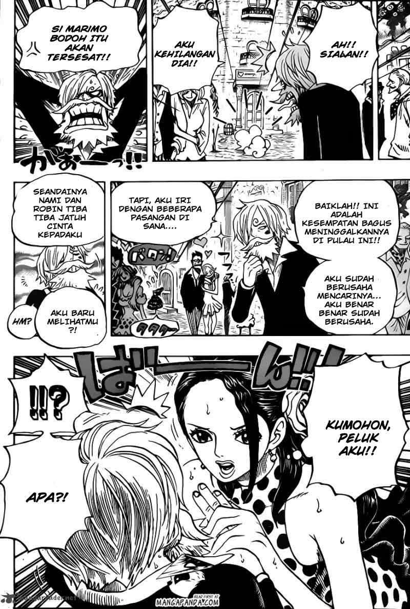 One Piece Chapter 703 Gambar 9