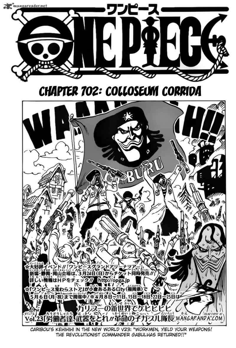 One Piece Chapter 702 Gambar 3