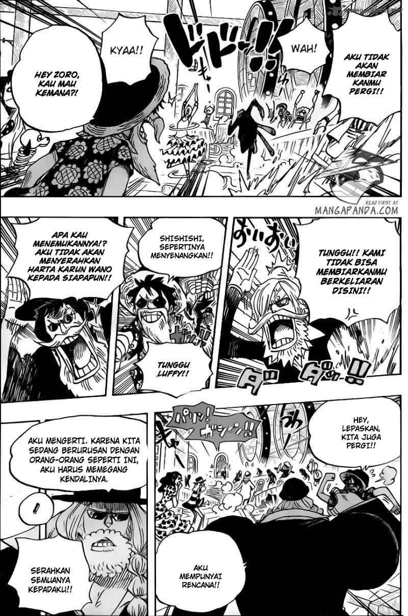 One Piece Chapter 702 Gambar 9