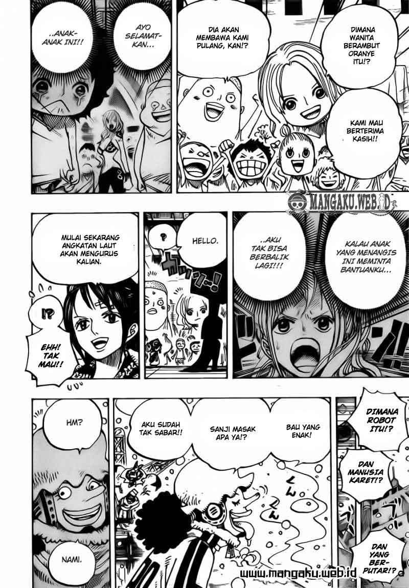 One Piece Chapter 696 Gambar 11