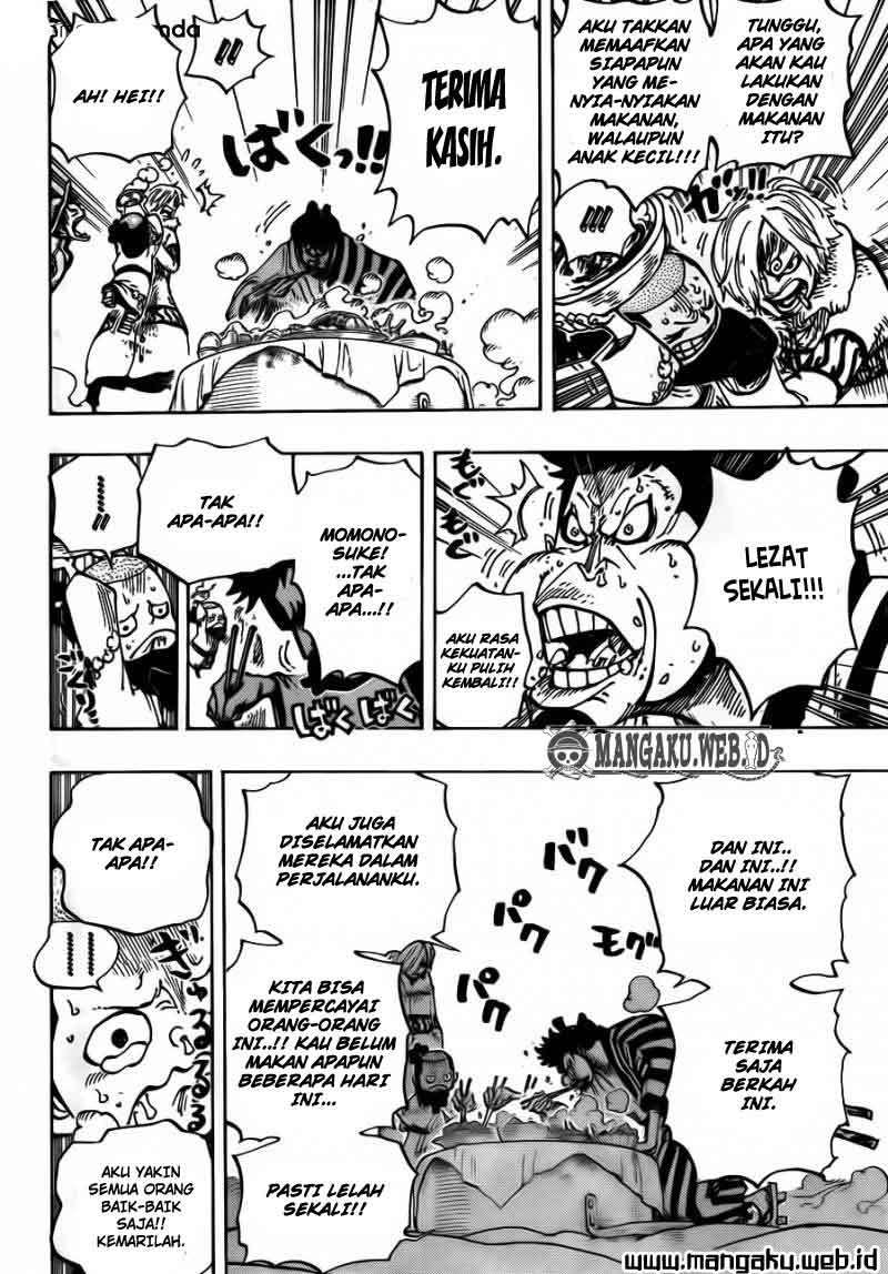 One Piece Chapter 696 Gambar 15