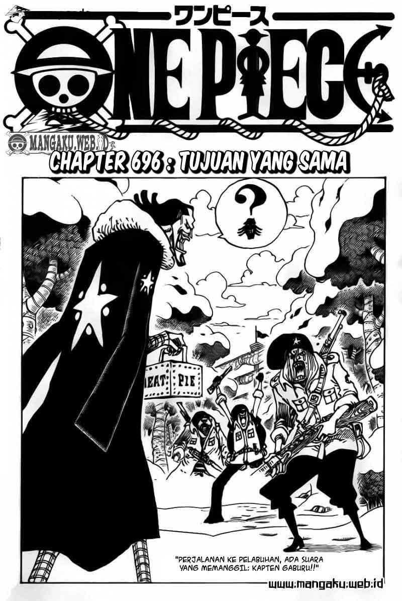 Baca Manga One Piece Chapter 696 Gambar 2