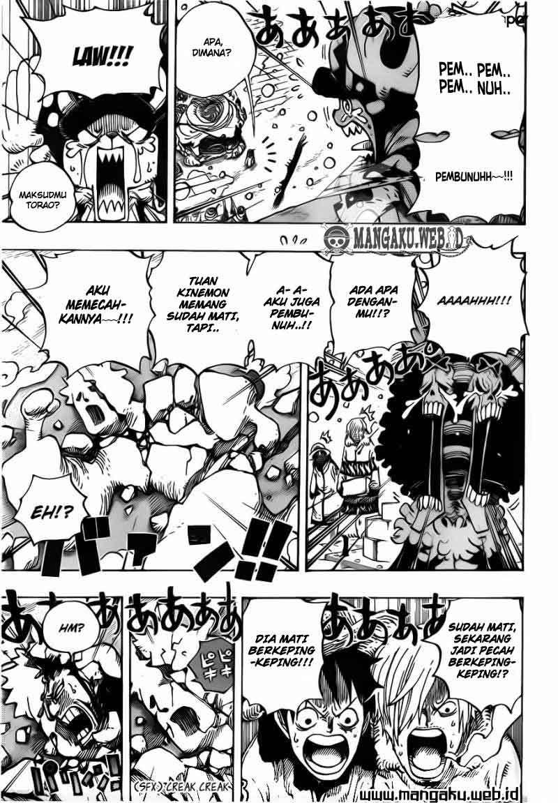 One Piece Chapter 696 Gambar 6