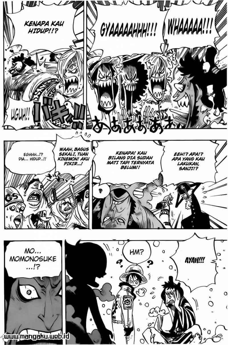 One Piece Chapter 696 Gambar 7