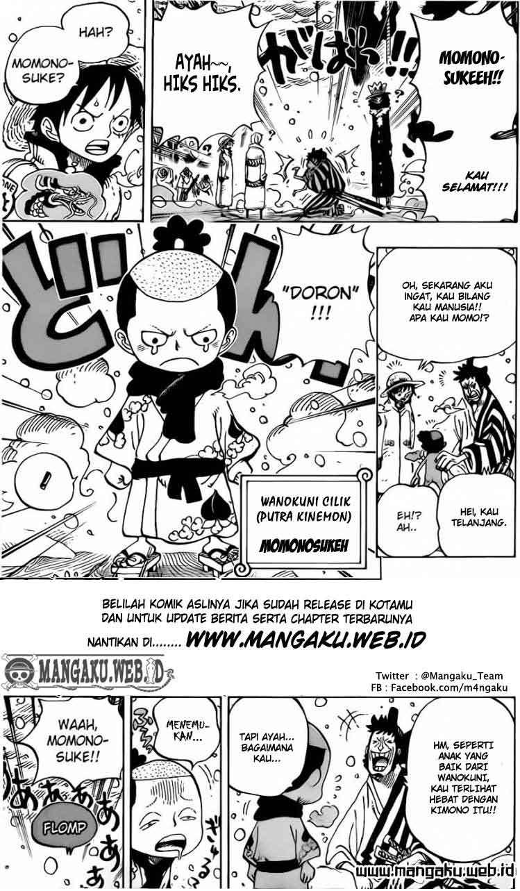 One Piece Chapter 696 Gambar 8