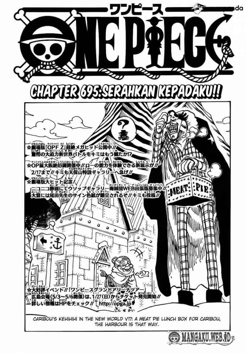 One Piece Chapter 695 2