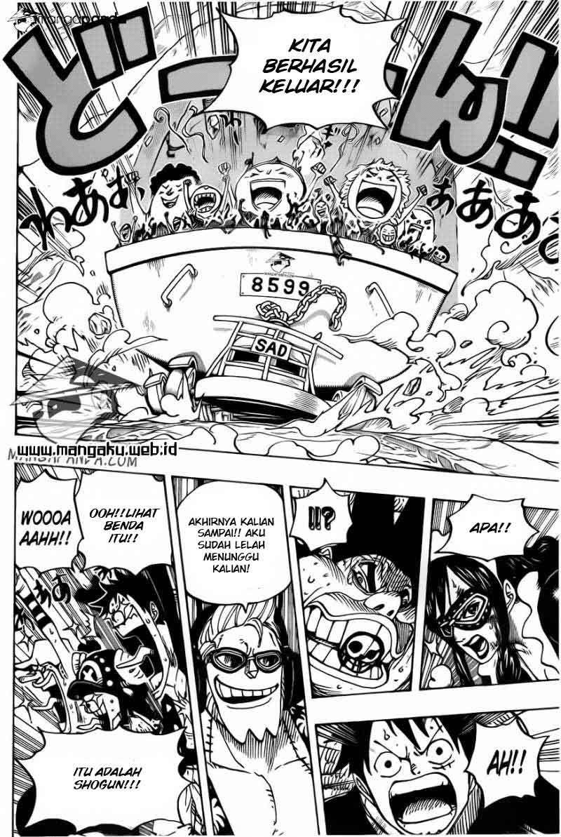 One Piece Chapter 695 8