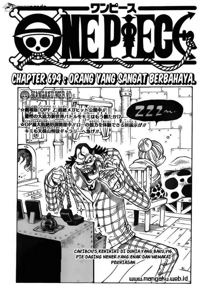 One Piece Chapter 694 2