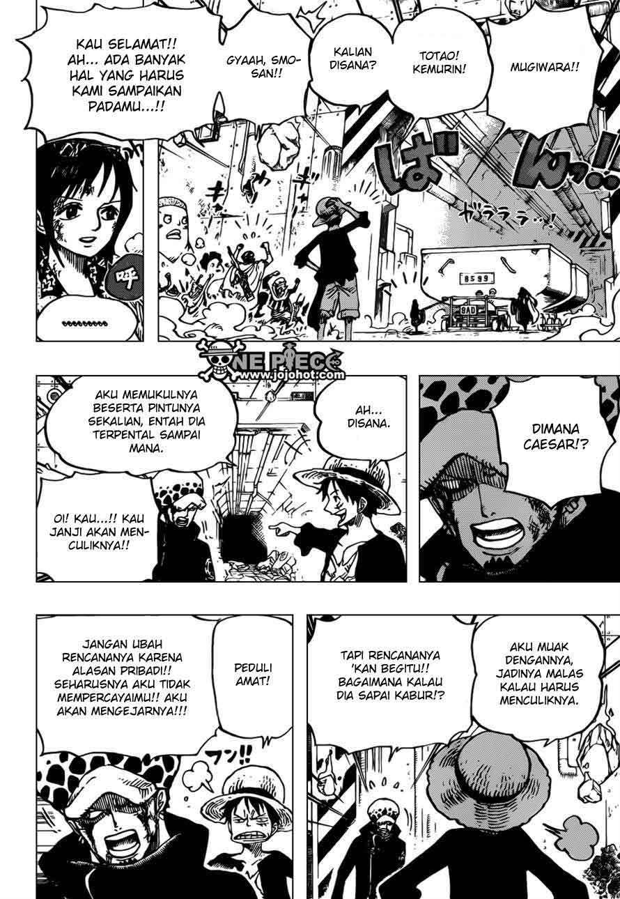 One Piece Chapter 692 Gambar 11