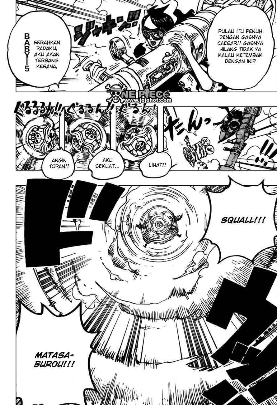 One Piece Chapter 692 Gambar 15
